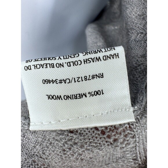 Eileen Fisher Cardigan Sweater Sz Small 100% Merino Wool Open Front Lightweight - Picture 7 of 11